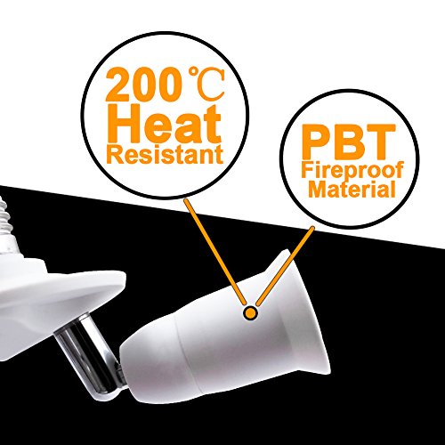 DiCUNO 3 in 1 E26 Splitter Socket Adapter, E26 Standard LED Bulbs ...