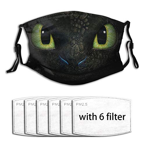 How to T-rain Your Dragon Face Mask Tooth-less 3D Printed Kids Ant...