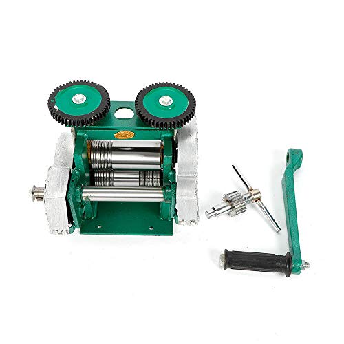 85mm Manual Rolling Mill Machine Assembled Jewelry Metal Wire Pres...