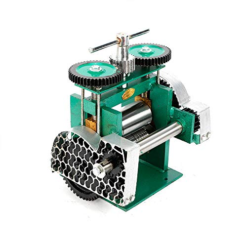 85mm Manual Rolling Mill Machine Assembled Jewelry Metal Wire Pres...