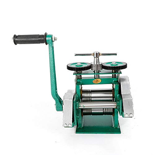 85mm Manual Rolling Mill Machine Assembled Jewelry Metal Wire Pres...