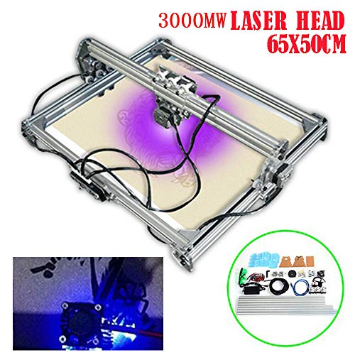 Desktop Blue Laser Engraving Machine 3000mw DIY Carving Printer Wo...
