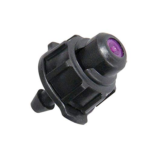 DIG 8825BB Fogger Mister on Barb Micro Sprayer, Black, Purple
