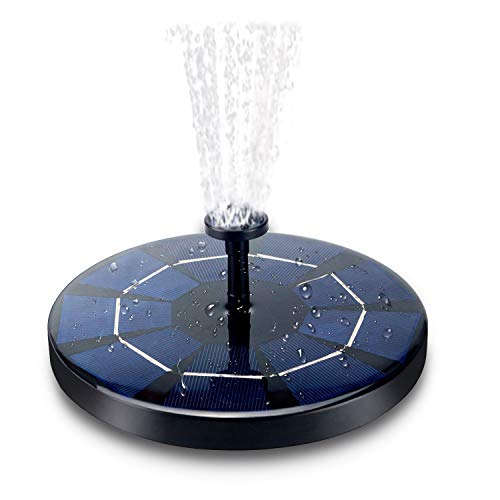 Solar Fountain Pump for Bird bath, 3.0W Solar Fountain Pump with 1...