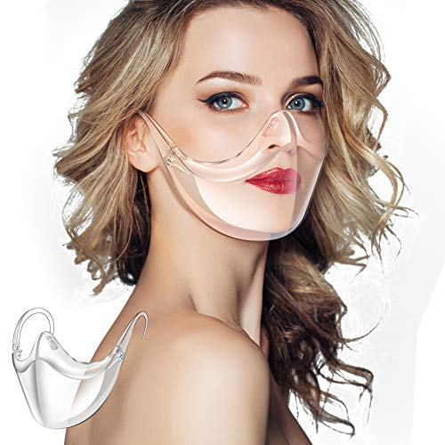 2pcs Transparent Face_Shield, Lightweight Anti-Fog Safety Durable ...