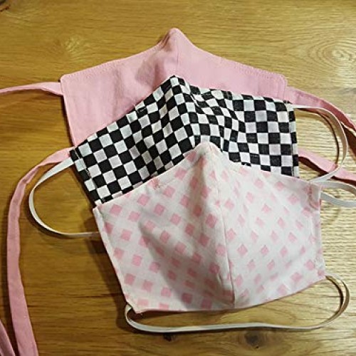 Face mask Plastic Sewing Template Fitted Pattern Filter Pocket Sma...