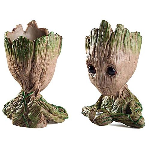 Baby Groot Flowerpot Tree Man Planter Flower Pot with Drainage Hol...
