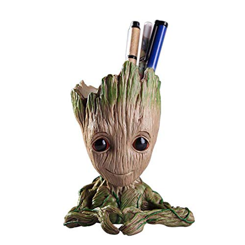 Baby Groot Flowerpot Tree Man Planter Flower Pot with Drainage Hol...