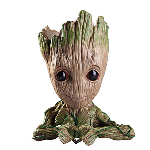 Baby Groot Flowerpot Tree Man Planter Flower Pot with Drainage Hol...