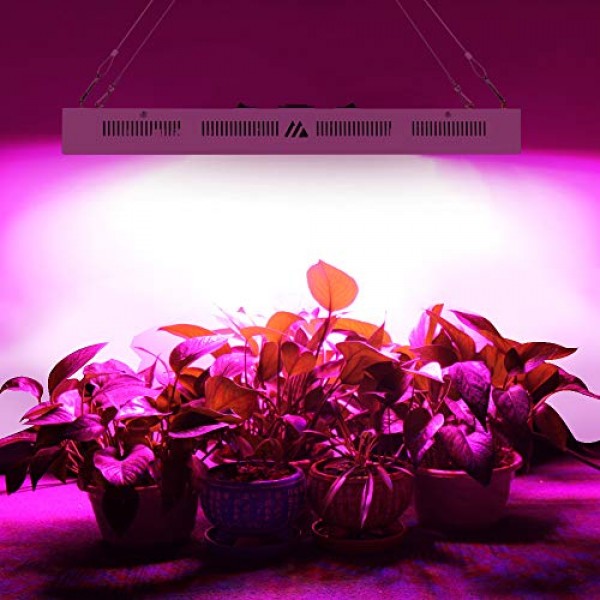 Dimgogo 2000w LED Grow Light Full Spectrum for Indoor Plants Veg a...