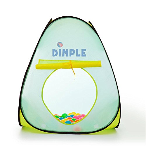 Children’s Triangle Pop Up Play Tent with Set of 50 Balls Perfect ...