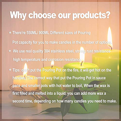 DINGPAI Candle Making Kit, DIY Candles Craft Tools,1pc Candle Make...
