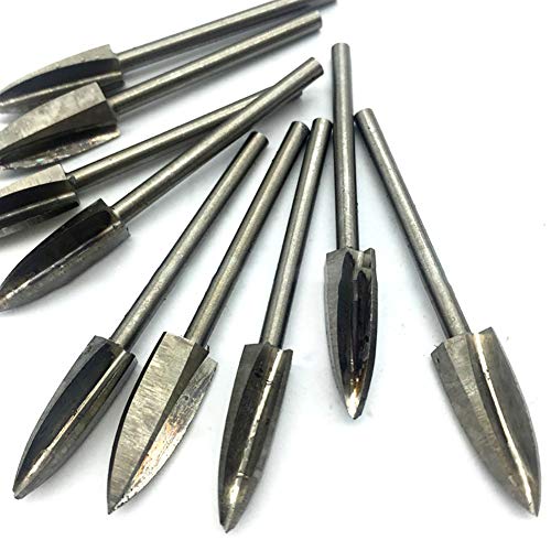 Direct 5PCS Sharp Wood Carving Pen Sculpting Drill Bit Rotary Grin...