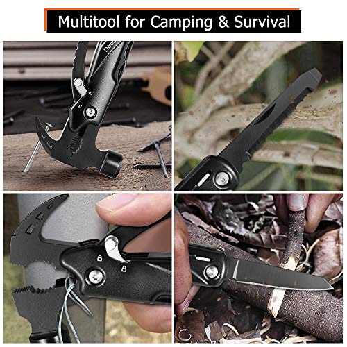 Multitool Camping Accessories, Easter Gifts for Men Dad Husband Bo...