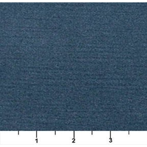 A0001A Blue Authentic Cotton Velvet Upholstery Fabric by The Yard