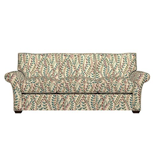 A0027C Teal Green Orange and Purple Vines and Leaves Contemporary ...