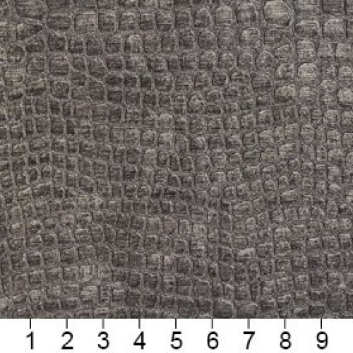 A0151L Dark Grey Textured Alligator Shiny Woven Velvet Upholstery ...