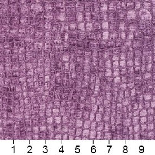 A0151O Purple Textured Alligator Shiny Woven Velvet Contemporary U...