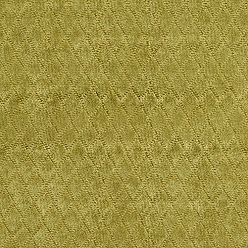 A914 Lime Green Diamond Stitched Velvet Upholstery Fabric by The Yard