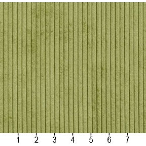 B0700A Green Corduroy Striped Soft Velvet Upholstery Fabric by The...
