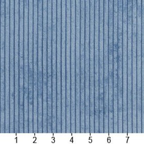 B0700C Blue Corduroy Striped Soft Velvet Upholstery Fabric by The ...