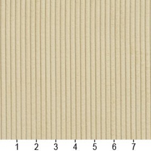 B0700G Cream Corduroy Striped Soft Velvet Upholstery Fabric by The...