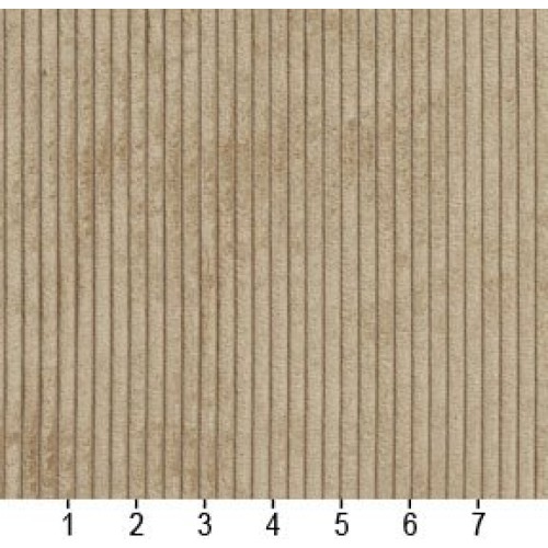 B0700K Taupe Corduroy Striped Soft Velvet Upholstery Fabric by The...