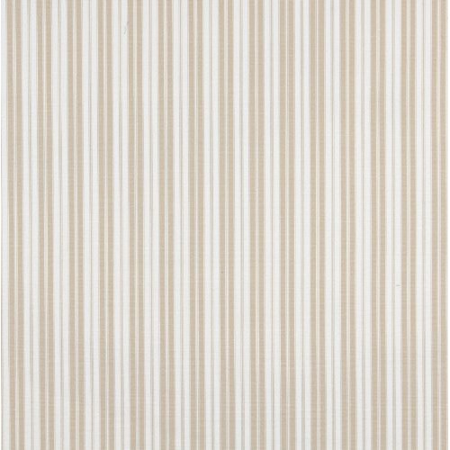 B460 Beige Ticking Striped Indoor Outdoor Marine Scotchgard Acryli...