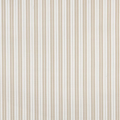 B460 Beige Ticking Striped Indoor Outdoor Marine Scotchgard Acryli...