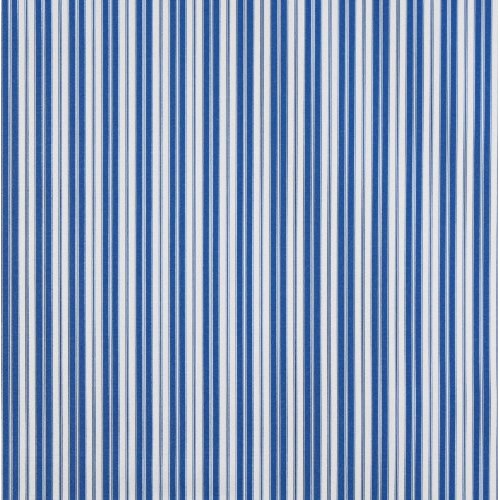 B461 Blue Ticking Striped Indoor Outdoor Marine Scotchgard Acrylic...