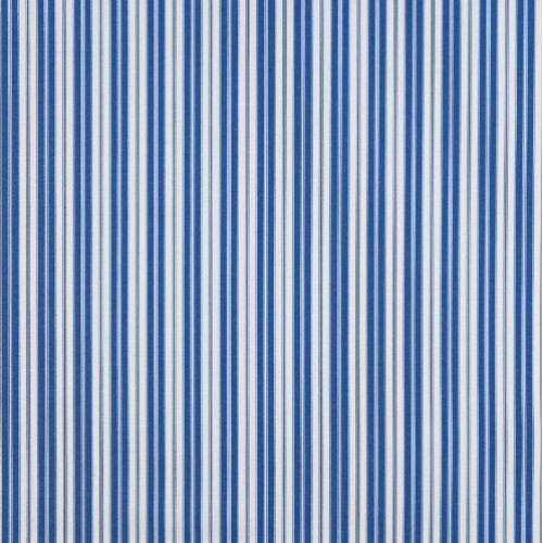 B461 Blue Ticking Striped Indoor Outdoor Marine Scotchgard Acrylic...