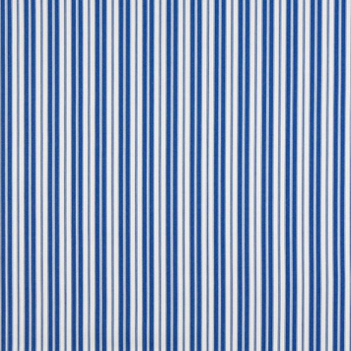 B461 Blue Ticking Striped Indoor Outdoor Marine Scotchgard Acrylic...