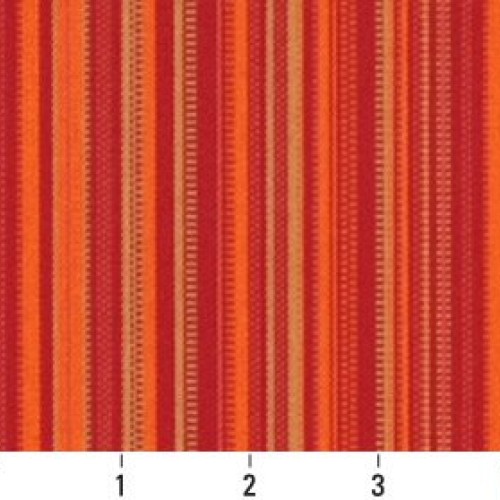 B466 Orange Striped Indoor Outdoor Marine Scotchgard Contemporary ...
