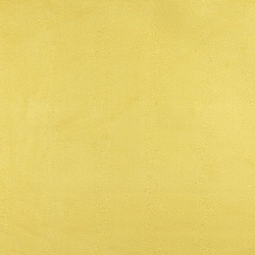 C080 Yellow Solid Microsuede Microfiber Contemporary Upholstery Gr...