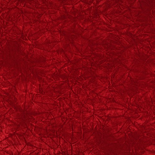 C875 Red Classic Crushed Velvet Residential Commercial and Automot...