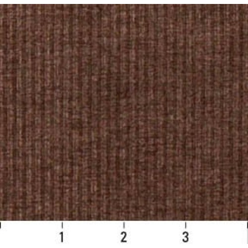 D217 Chocolate Brown Striped Woven Velvet Upholstery Fabric by The...