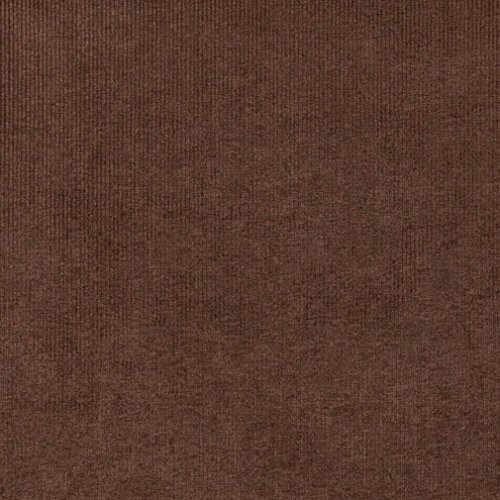 D217 Chocolate Brown Striped Woven Velvet Upholstery Fabric by The...