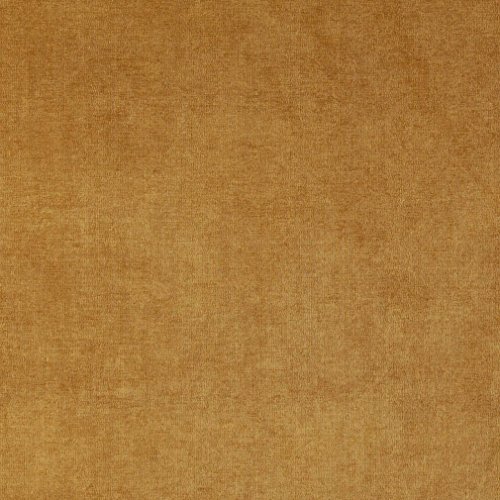 D236 Gold Solid Woven Velvet Upholstery Fabric by The Yard from Mi...