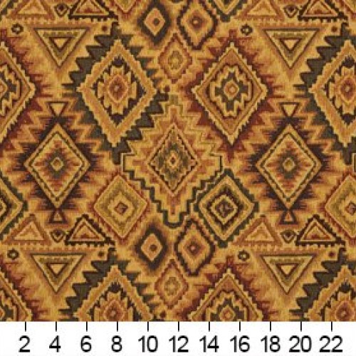 E101 Southwestern Navajo Lodge Style Upholstery Grade Fabric by Th...