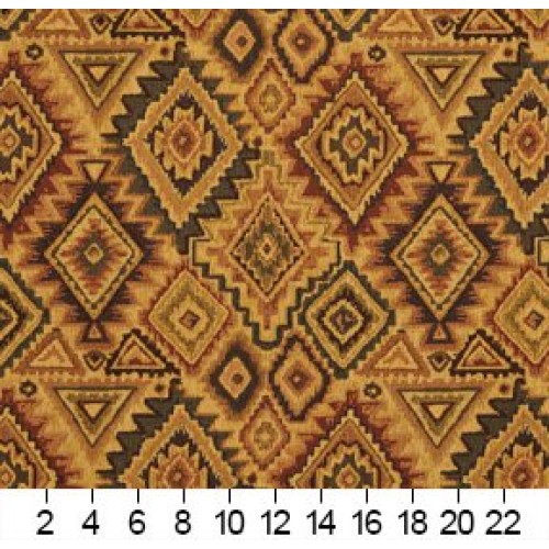 E101 Southwestern Navajo Lodge Style Upholstery Grade Fabric by Th...