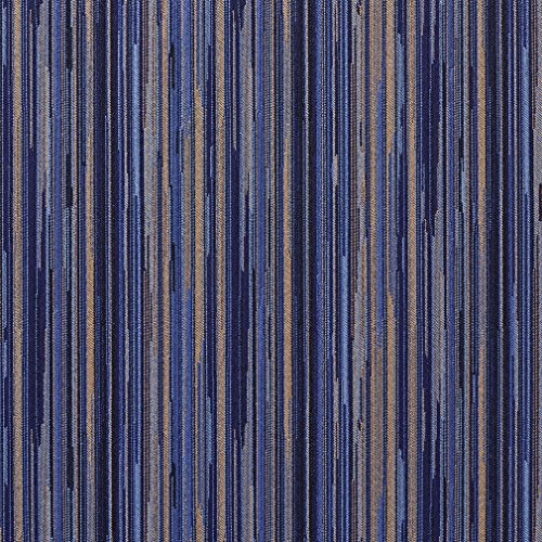 E226 Navy Blue and Gold Abstract Striped Residential and Contract ...