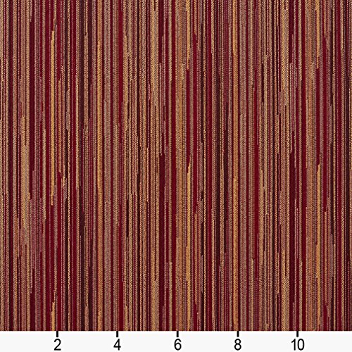 E232 Red and Gold Abstract Striped Residential and Contract Grade ...