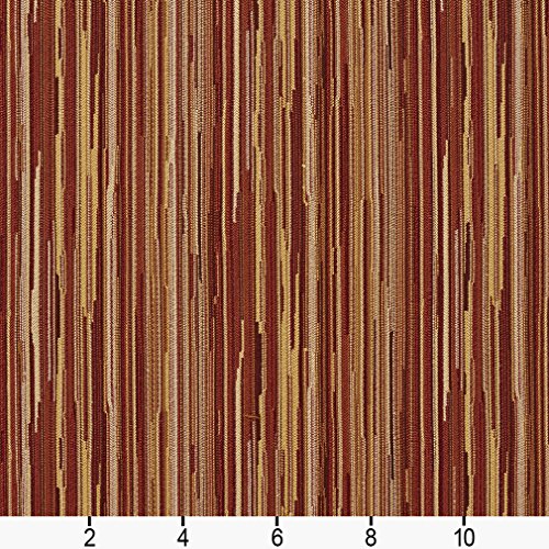 E235 Orange Brown and Ivory Abstract Striped Residential and Contr...