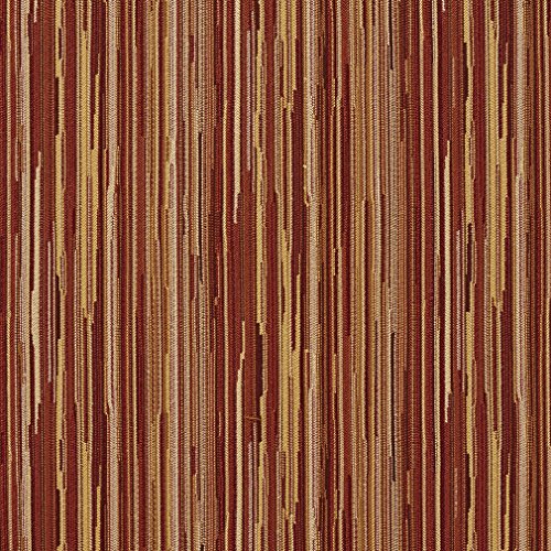 E235 Orange Brown and Ivory Abstract Striped Residential and Contr...