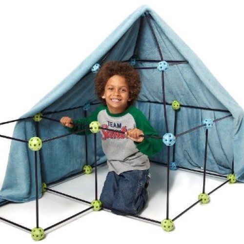 Construction Fort by Discovery Kids 72pc Build & Play