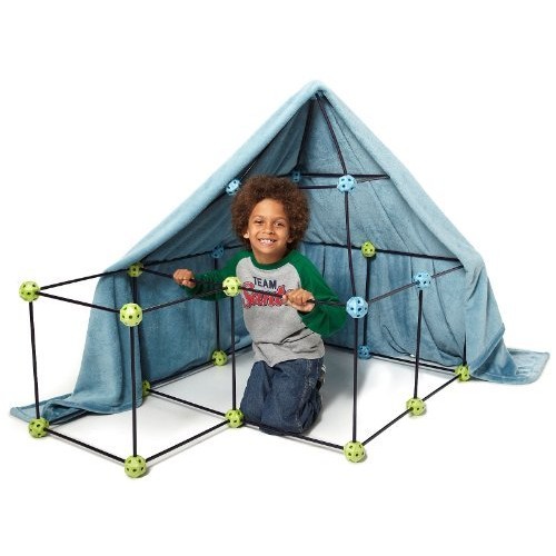 Construction Fort by Discovery Kids 72pc Build & Play