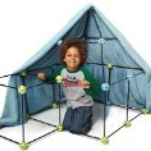 Construction Fort by Discovery Kids 72pc Build & Play