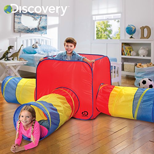 Discovery Kids 2 Piece Adventure Dome Play Tent W/ Removable 6ft T...