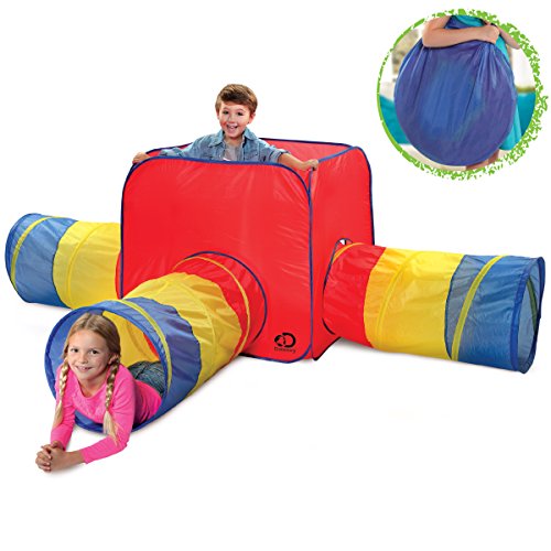 Discovery Kids 2 Piece Adventure Dome Play Tent W/ Removable 6ft T...