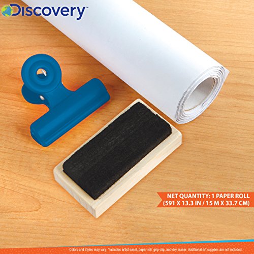 Discovery Kids 3-in-1 Tabletop Dry Erase Chalkboard Painting Art E...
